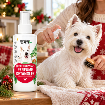 Pannatural Pets Furry Christmas Spray – 250 ml lifestyle image