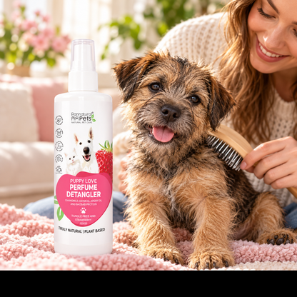 Pannatural Pets Puppy Love Detangler 250 ml lifestyle image
