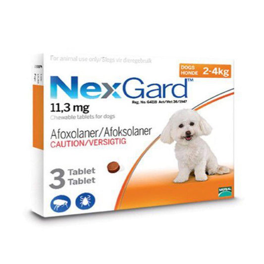 Nexgard for 2 - 4kg (11.3mg) 3's