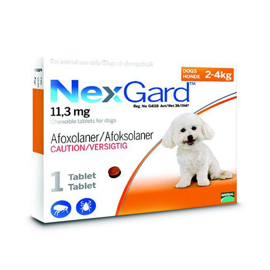 Nexgard for 2 - 4kg (11.3mg) 1's