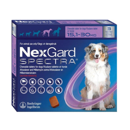 Nexgard Spectra Large 15.1-30kg 3's