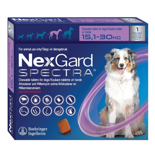 Nexgard Spectra Large 15.1-30kg 1's