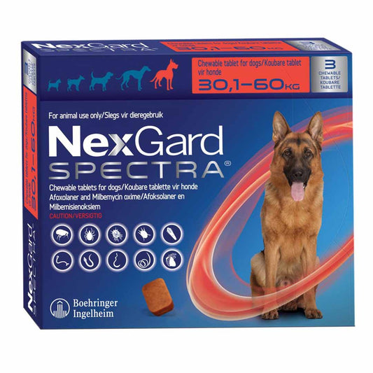 Nexgard Spectra XL 30.1-60kg 3's