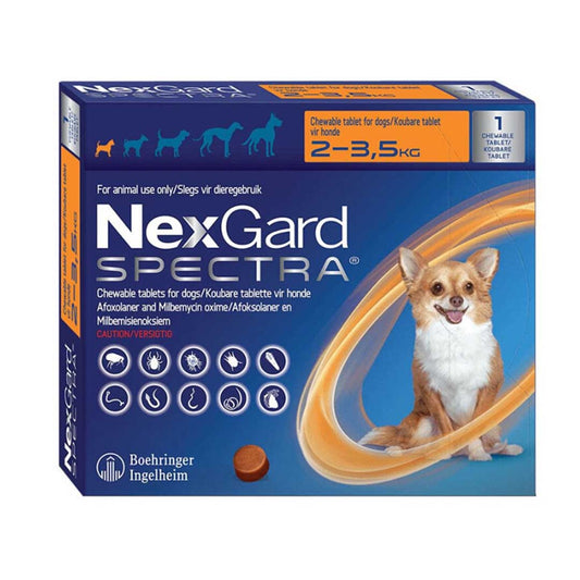 Nexgard Spectra XS 2-3.5kg 1's