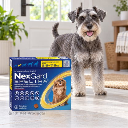 NexGard Spectra for Dogs 3.6–7.5 kg (3 Tablets)