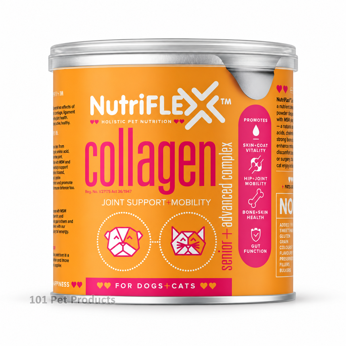 NutriFlex Collagen Advanced Mobility for Senior Dogs & Cats (150 g)