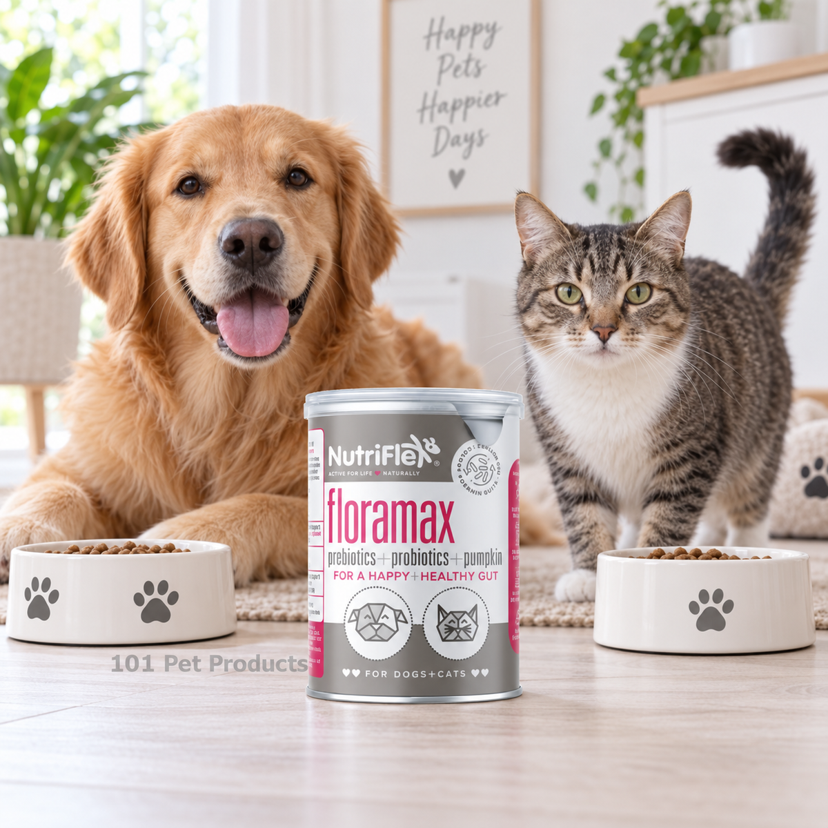 NutriFlex FloraMax Prebiotic & Probiotic for Dogs & Cats (180 g)
