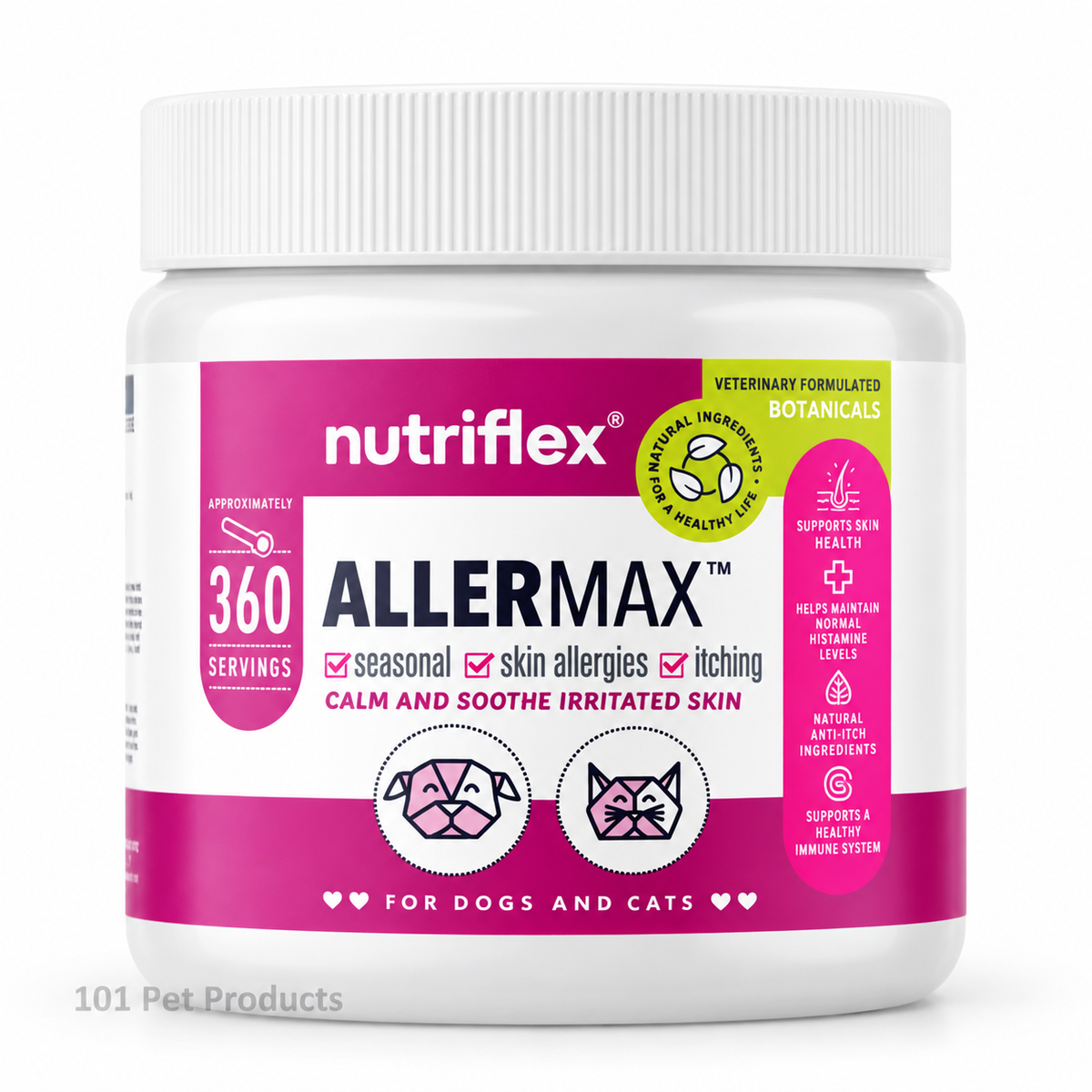 NutriFlex AllerMax Allergy & Itch Support for Dogs & Cats (180 g)