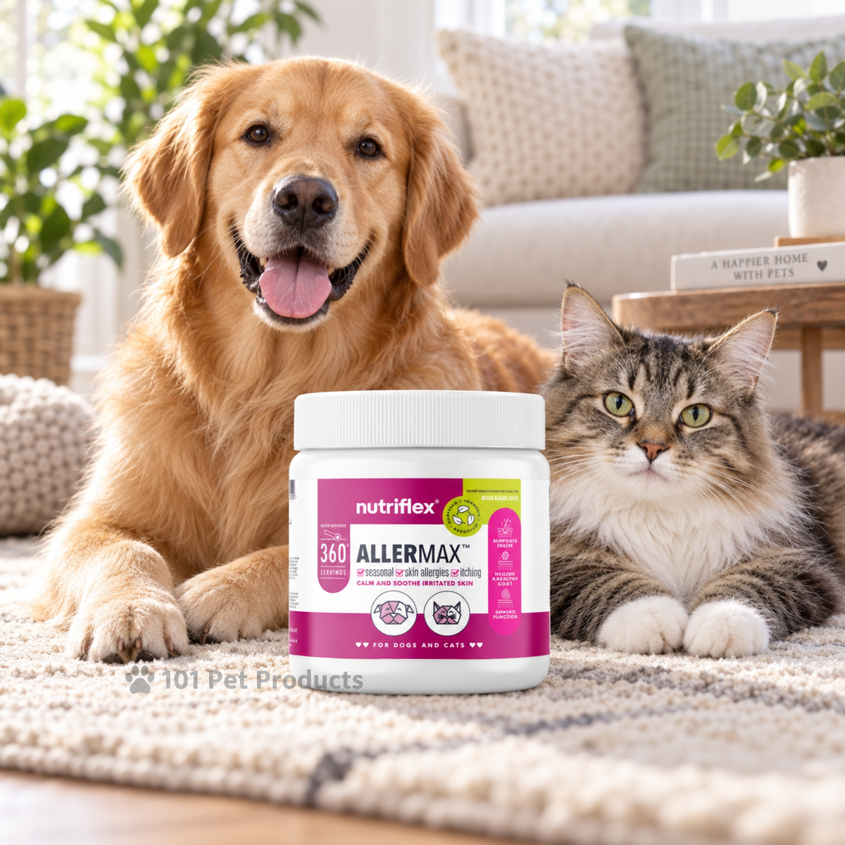 NutriFlex AllerMax Allergy & Itch Support for Dogs & Cats (180 g)