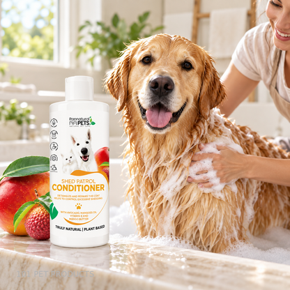 Pannatural Pets Shed Patrol Conditioner – 500 ml lifestyle image
