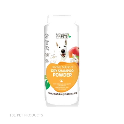 Pannatural Pets Dry Shampoo Powder Mango 220 ml