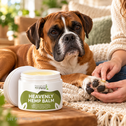 Pannatural Pets Dog & Cat Heavenly Hemp Balm 50 ml lifestyle image