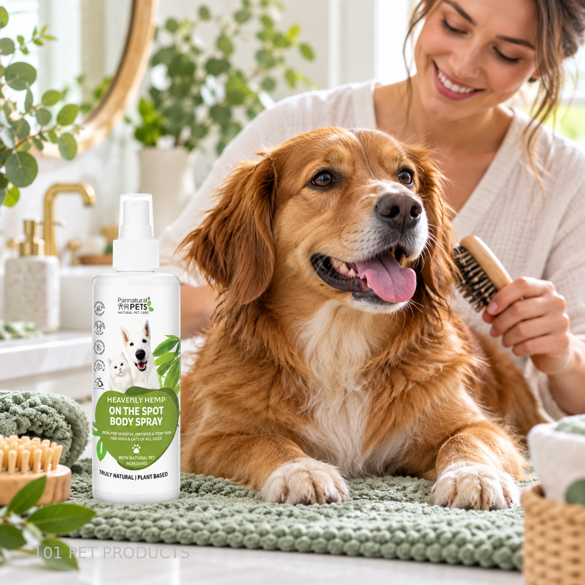 Pannatural Pets Heavenly Hemp Body spray 250 ml lifestyle image