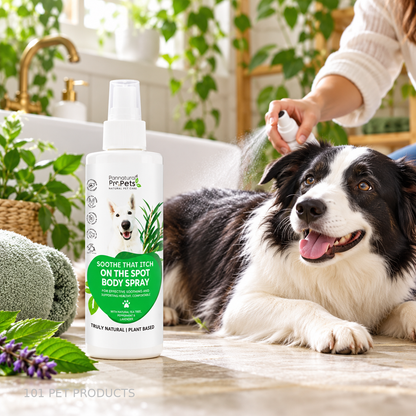 Pannatural Pets Soothe That Itch Body Spray 250 ml lifestyle image