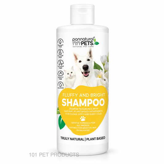 Pannatural Pets Fluffy & Bright Jasmine Shampoo – 500 ml