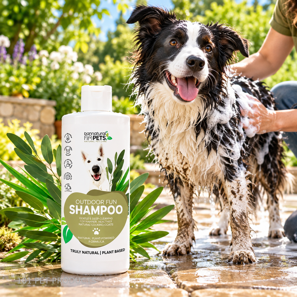 Pannatural Pets Outdoor Fun Shampoo – 500 ml lifestyle image