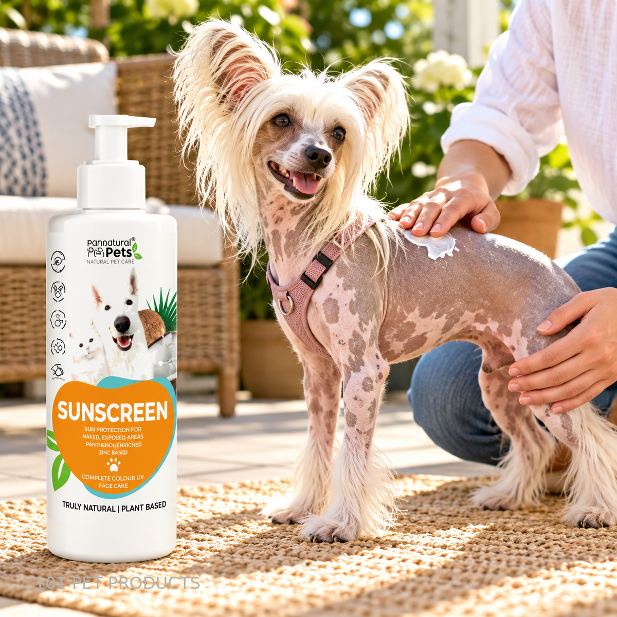 Pannatural Pets Sunscreen 250 ml lifestyle image