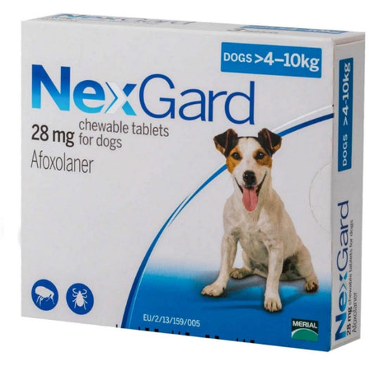 Nexgard for 4.1 - 10kg (28.3mg) 1's