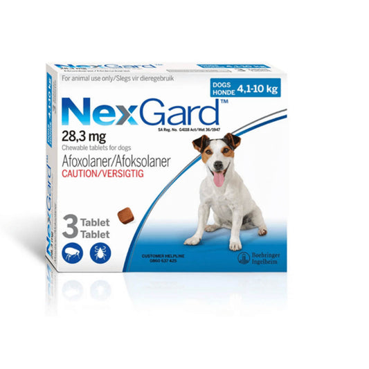 Nexgard? 4.1 - 10kg (28.3mg) 3's