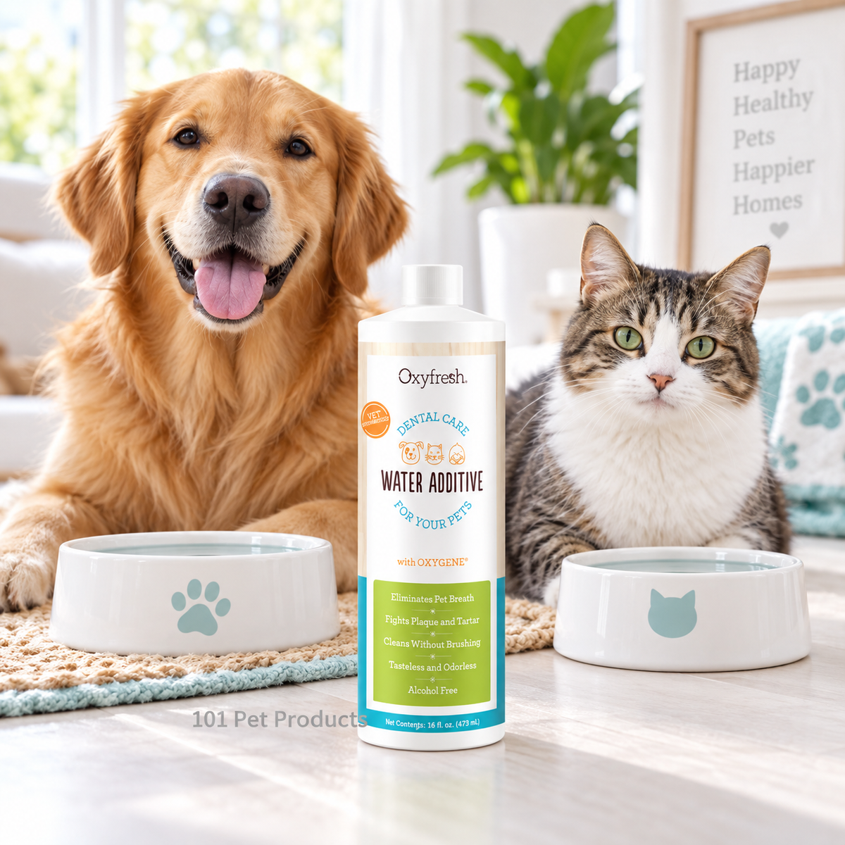 Oxyfresh Water Additive for Dogs & Cats (250 ml)
