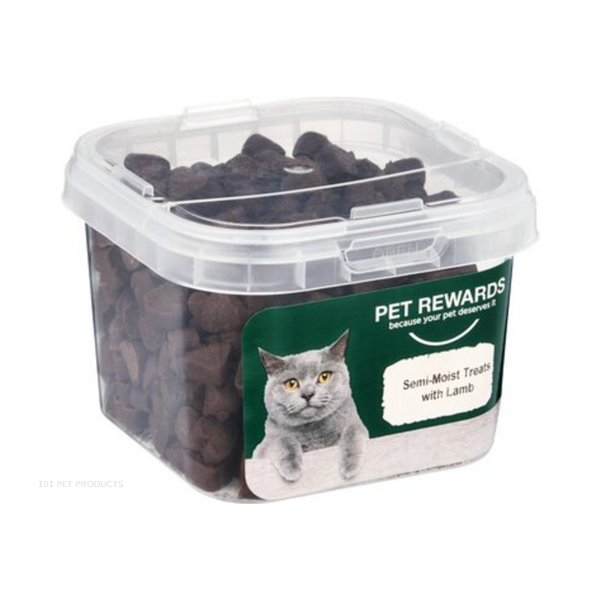 Pet Rewards Cat Treats Lamb Tub (140 g)