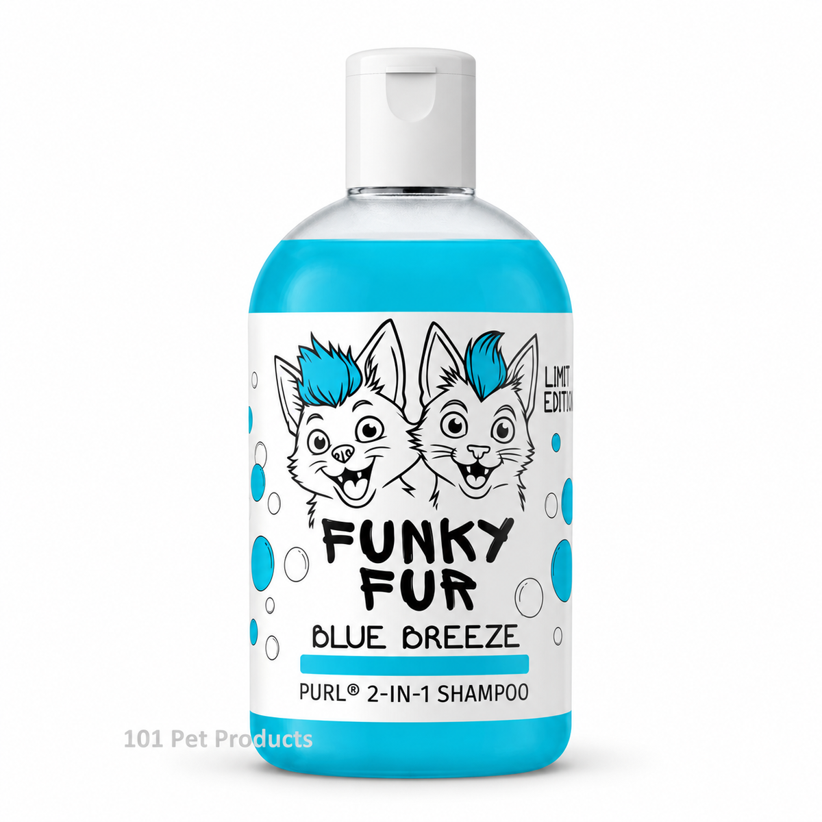 Purl Funky Fur Blue Breeze Shampoo 250 ml for Cats & Dogs