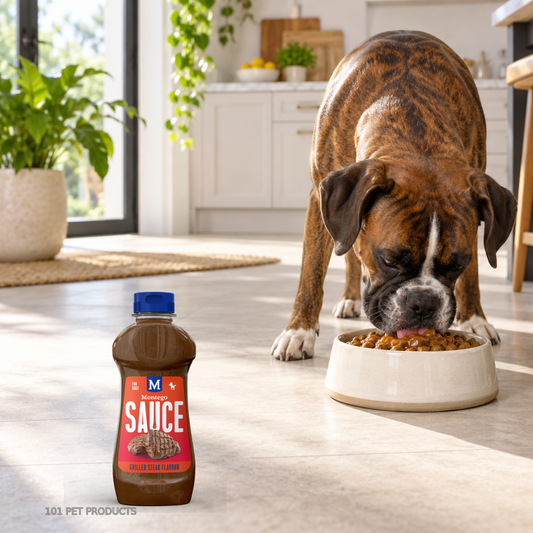 Sauce Sauce for Dogs - Steak lifestyle image