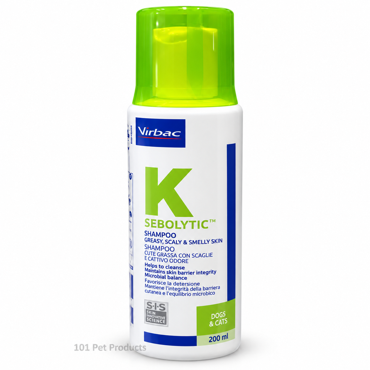 Sebolytic Medicated Shampoo for Dogs & Cats (250 ml)
