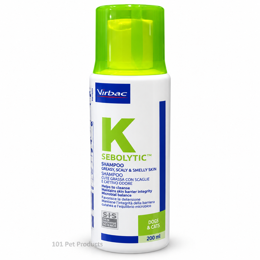 Sebolytic Medicated Shampoo for Dogs & Cats (250 ml)