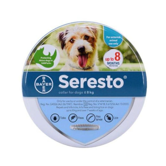 Seresto® Flea & Tick Collar for Dogs <8kg (Blue)