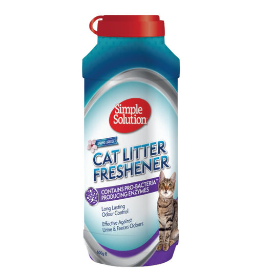 SIMPLE SOLUTION CAT LITTER FRESHENER GRANULES 600G