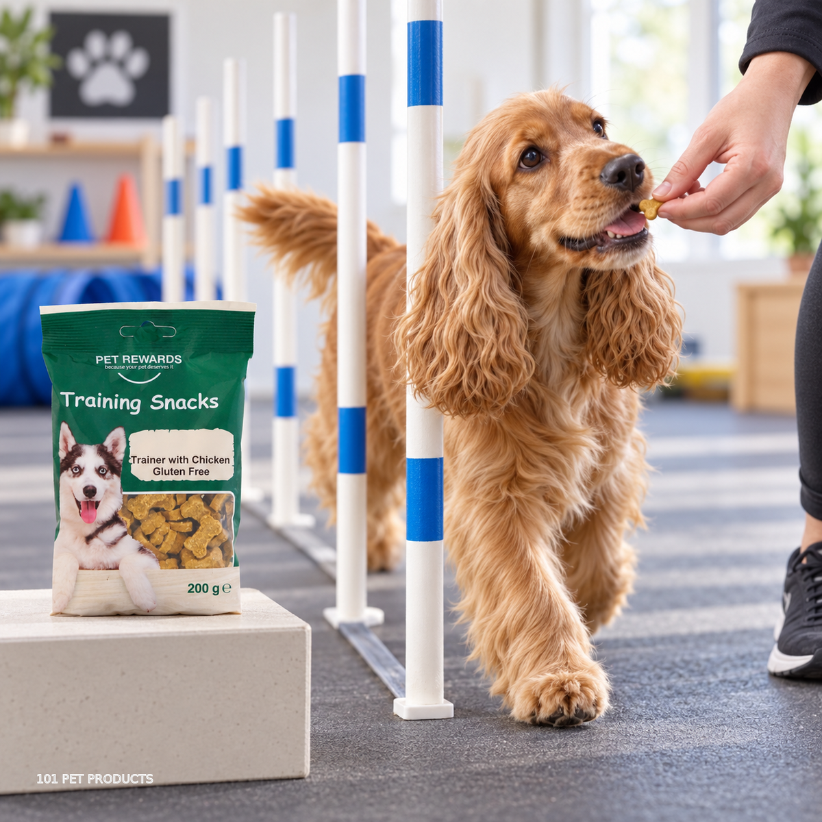 Pet Rewards Gluten-Free Trainer Snacks Chicken (200 g) lifestyle image