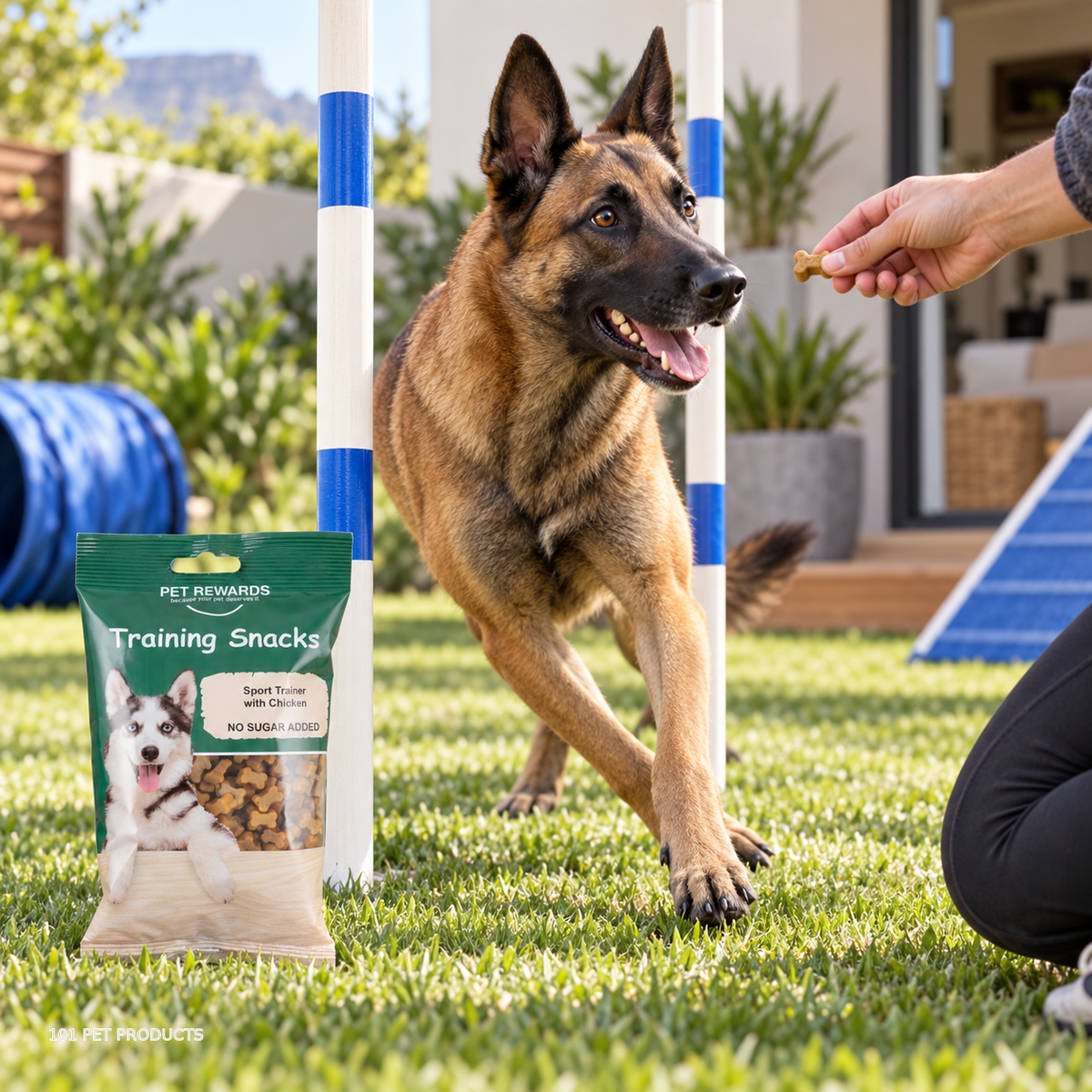 Pet Rewards Sport Trainer Snacks Chicken (200 g) lifestyle image