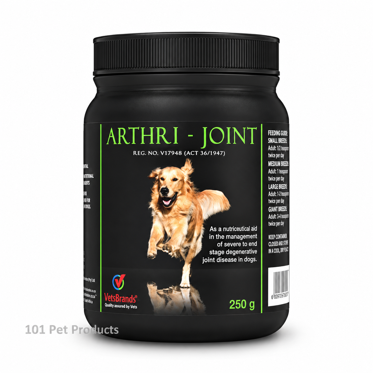VetsOwn ArthriJoint Joint Supplement for Dogs (250 g)