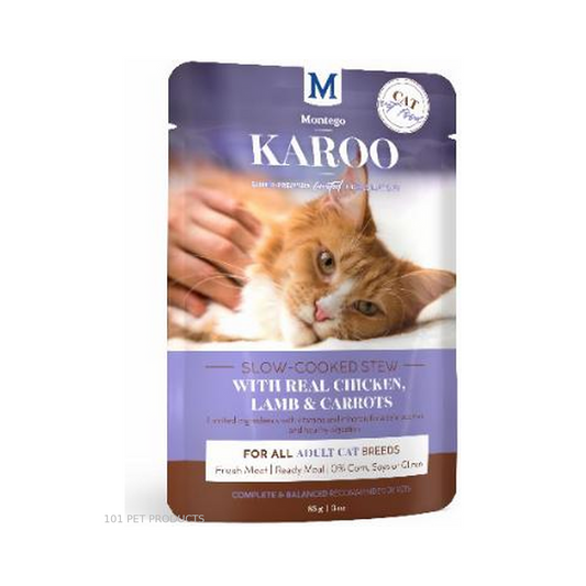 Karoo Cat Wet Food - Adult - Chicken & Carrots