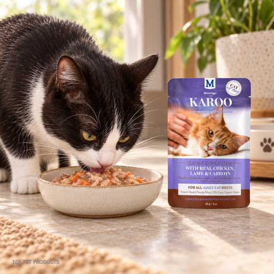 Karoo Cat Wet Food - Adult - Chicken & Carrots lifestyle image