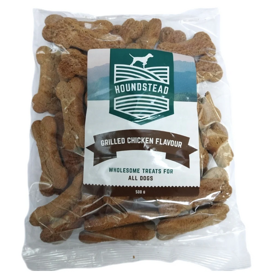 Houndstead Grilled Chicken Biscuits 500g