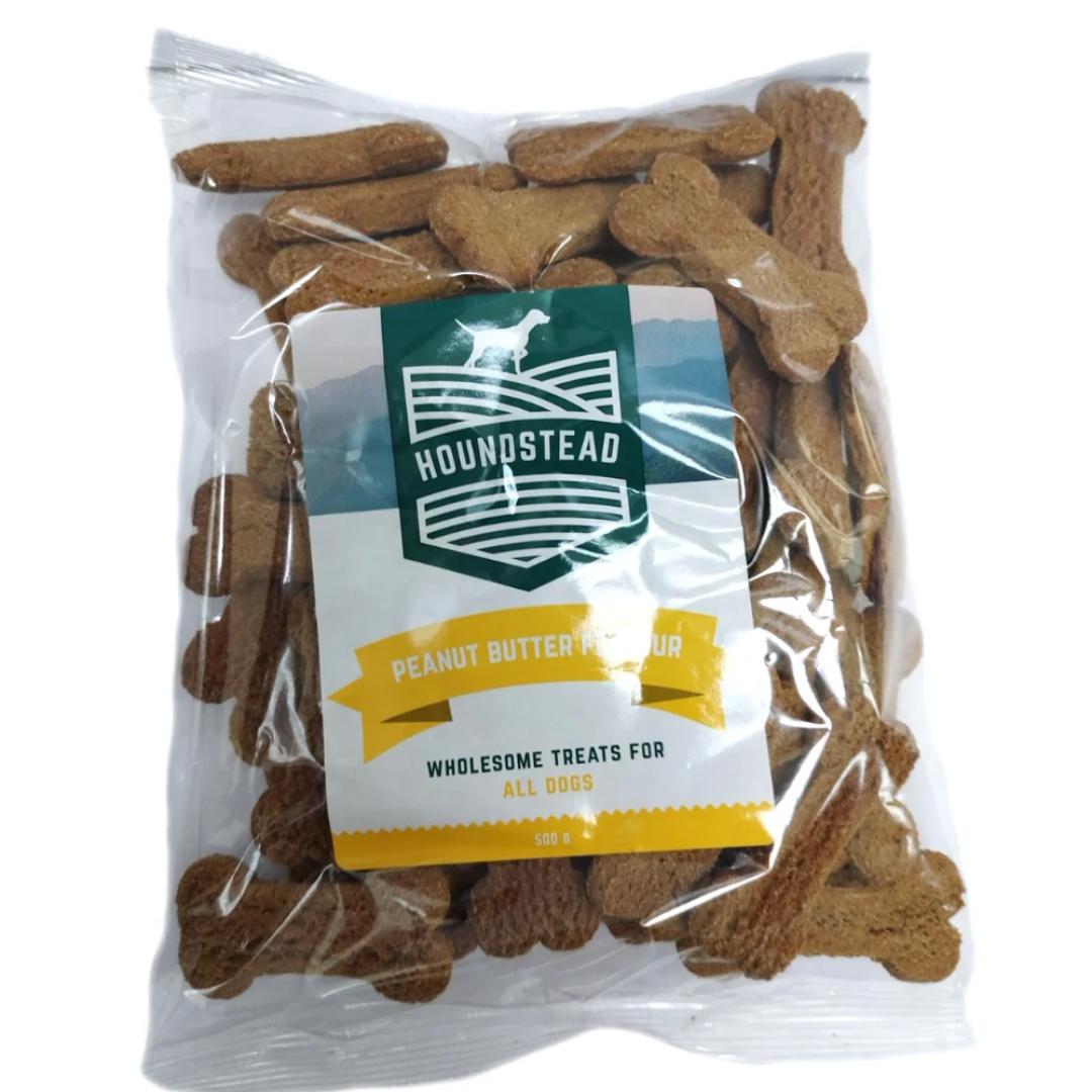 Houndstead Peanut Butter Biscuits 500g