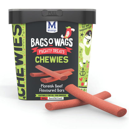 Montego Bags O' Wags Chewies – Beef Flavoured Bars