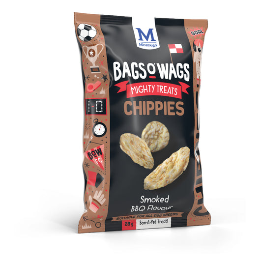 Montego Bags O' Wags Chippies Smoked BBQ Flavour (28g)