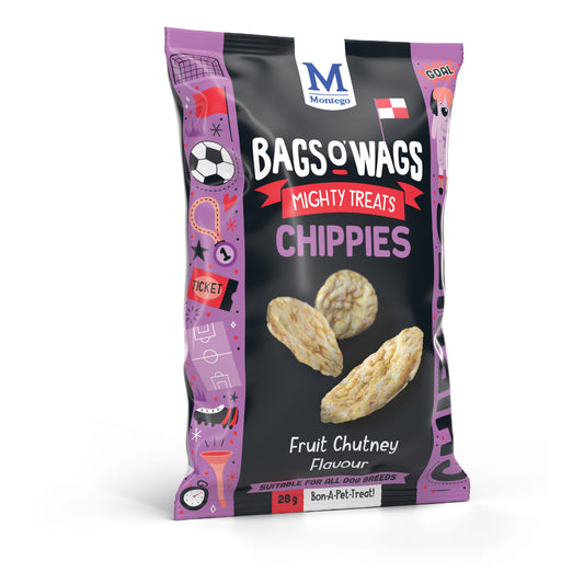 Montego Bags O' Wags Chippies Fruit Chutney Flavour (28g)