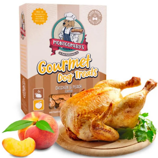 Montgomery’s Chicken & Peach Biscuits 1kg