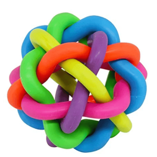 Pawise Rainbow Entangled ball - large